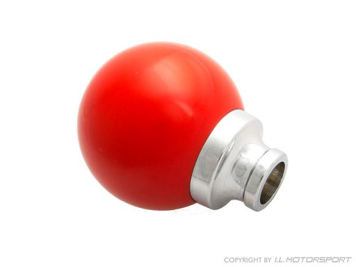 MX-5 shift knob snooker chromed / red 6 speed
