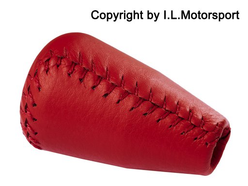 MX-5 Leather Gear Knob Red I.L.Motorsport