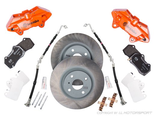 MX-5 Brembo 4 Piston complete Brake Kit for MX-5 MK4 orange